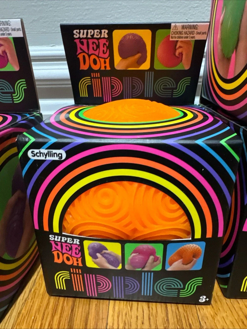 Super NeeDoh Ripples Sensory Stress Ball - colors may vary!!